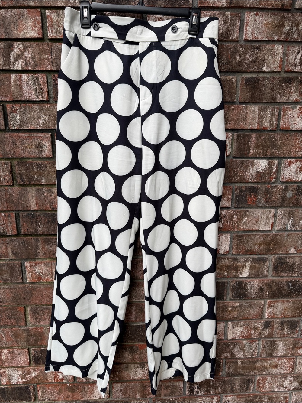 Black & White Polka Dot Pants